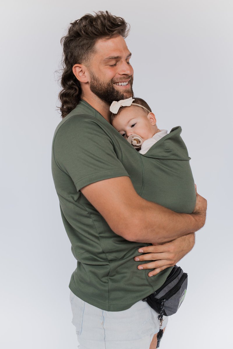 Sling Shirt - Baby Sling Carrier Känguru Shirt für Mama und Papa-HauteBerlin