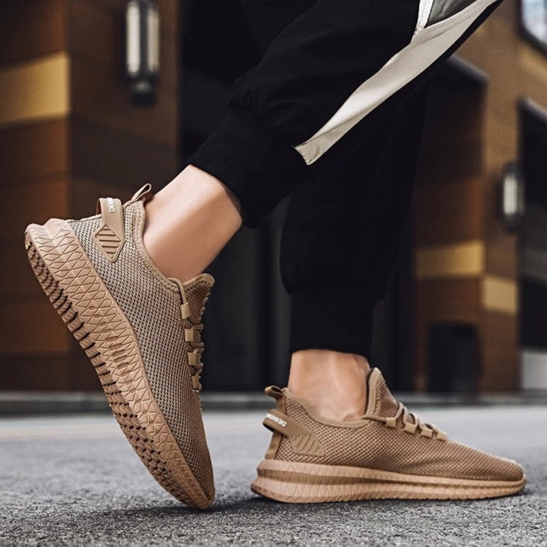 Sneakers zum Hineinschlüpfen – Mesh – orthopädisch – Herrenschuhe – Sportschuhe-HauteBerlin