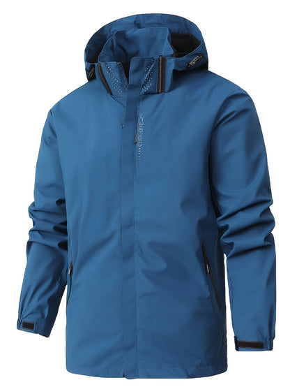 Softshelljacke | Mit Kapuze | Winddicht | Outdoorjacke | Herrenjacke-HauteBerlin
