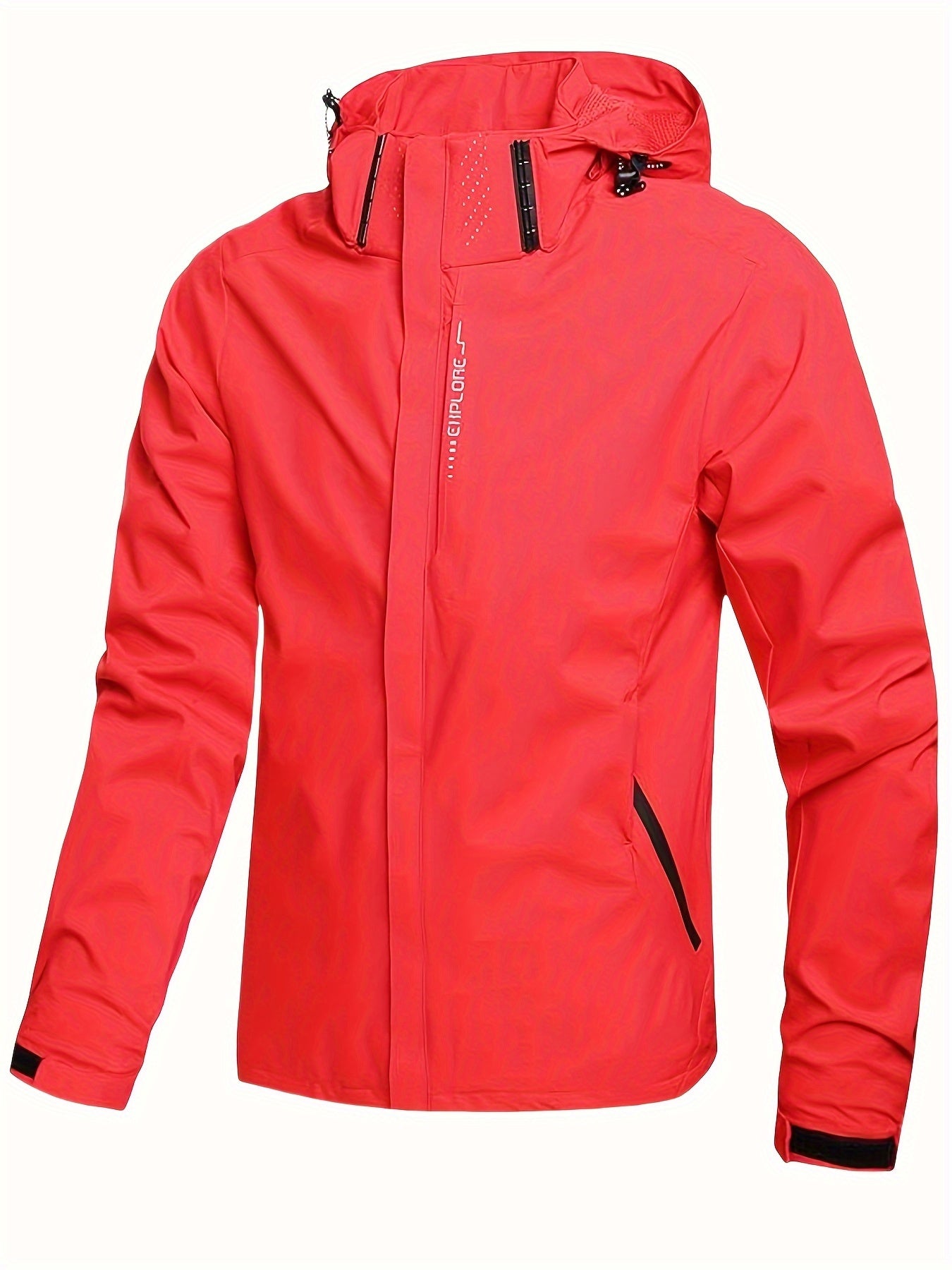Softshelljacke | Mit Kapuze | Winddicht | Outdoorjacke | Herrenjacke-HauteBerlin