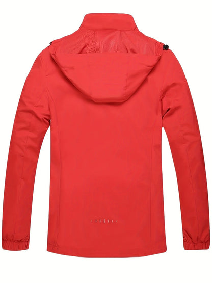 Softshelljacke | Mit Kapuze | Winddicht | Outdoorjacke | Herrenjacke-HauteBerlin