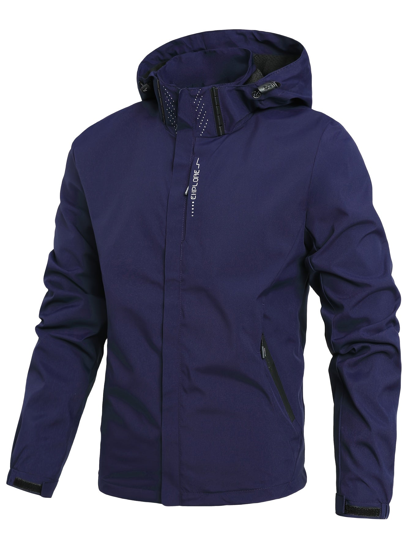 Softshelljacke | Mit Kapuze | Winddicht | Outdoorjacke | Herrenjacke-HauteBerlin