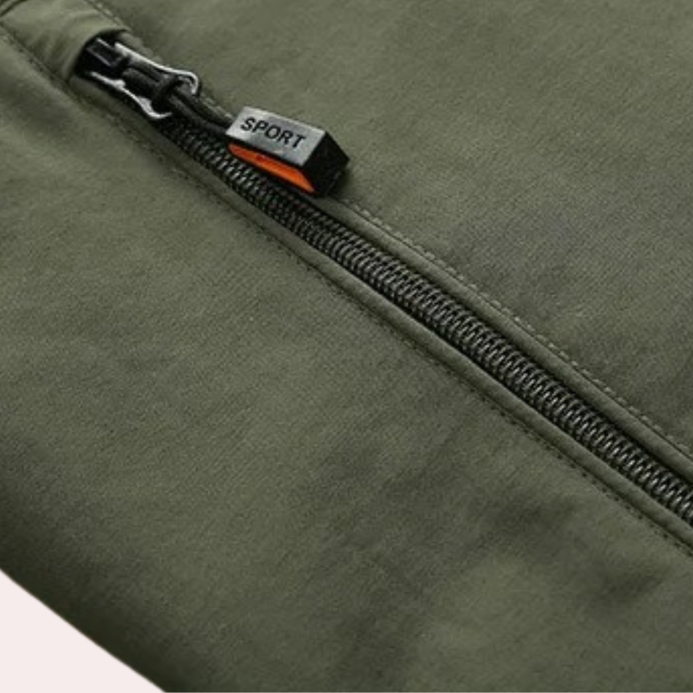 Sommerjacke – Leichte Cargo-Jacke mit Kapuze für Männer-HauteBerlin