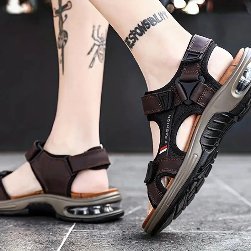 Sport Sandalen | Ergonomisch | Fußgewölbeunterstützung | Orthopädische Sandalen | Herrenschuhe-HauteBerlin