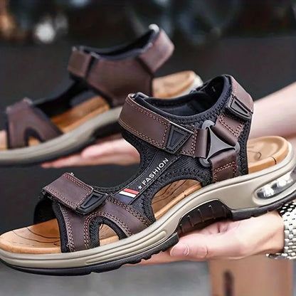 Sport-Sandalen | Ergonomisch | Fußgewölbeunterstützung | Orthopädische Sandalen | Herrenschuhe-HauteBerlin