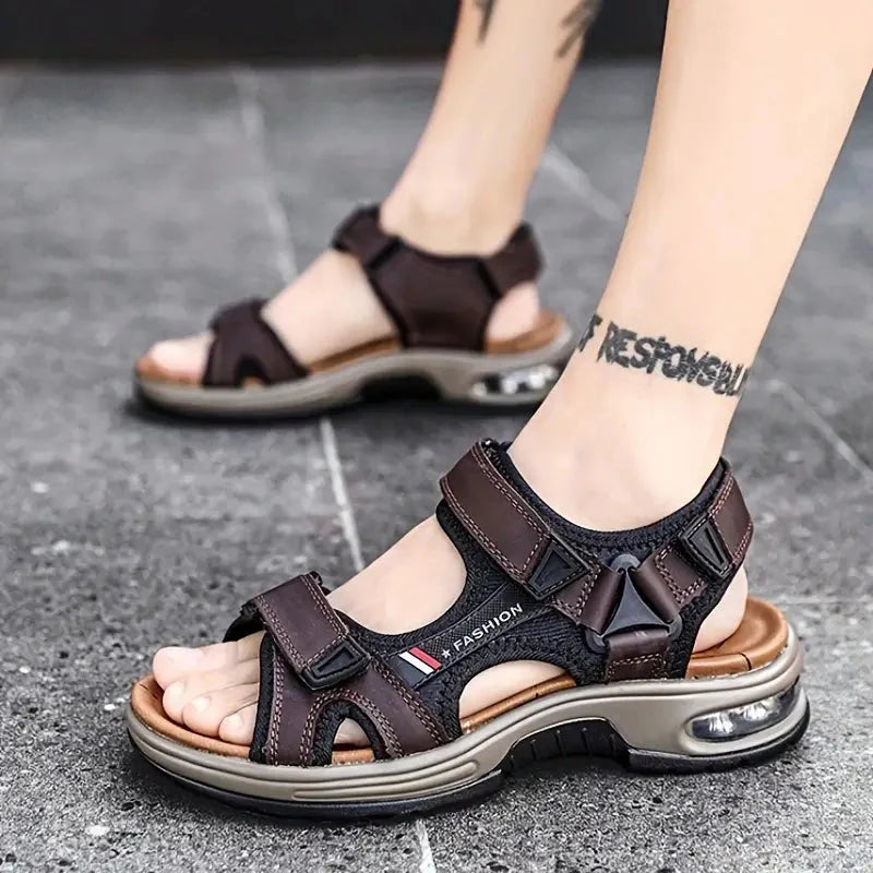 Sport Sandalen | Ergonomisch | Fußgewölbeunterstützung | Orthopädische Sandalen | Herrenschuhe-HauteBerlin