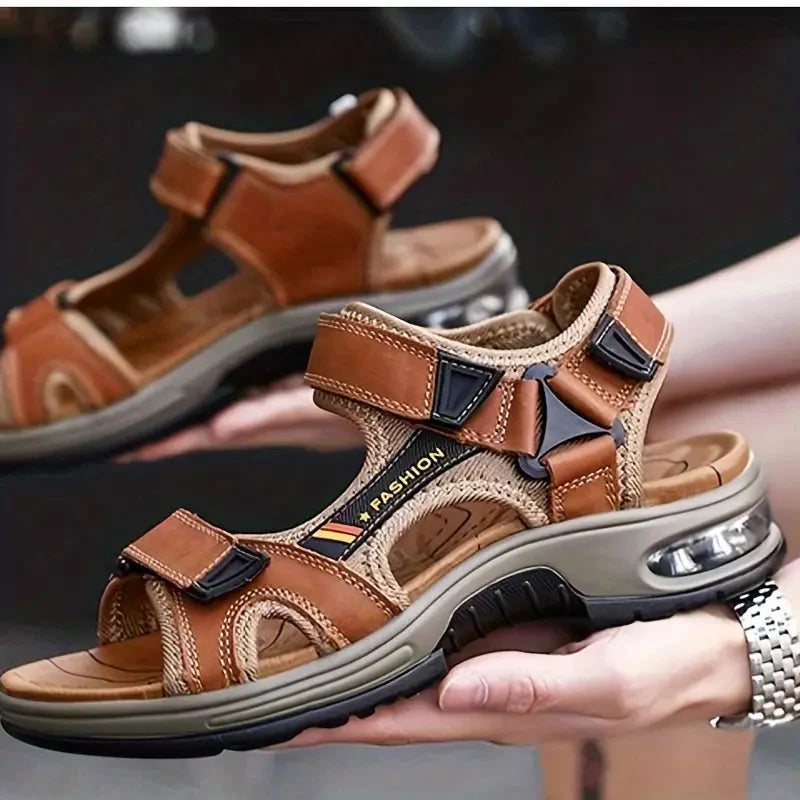 Sport Sandalen | Ergonomisch | Fußgewölbeunterstützung | Orthopädische Sandalen | Herrenschuhe-HauteBerlin