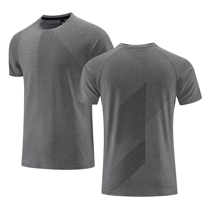 Sport-T-Shirt – atmungsaktives, schnell trocknendes Kurzarm-Fitness-T-Shirt für Herren-HauteBerlin