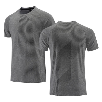 Sport-T-Shirt – atmungsaktives, schnell trocknendes Kurzarm-Fitness-T-Shirt für Herren-HauteBerlin