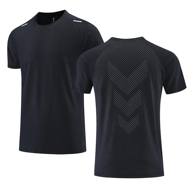 Sport-T-Shirt – atmungsaktives, schnell trocknendes Kurzarm-Fitness-T-Shirt für Herren-HauteBerlin