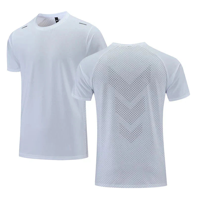 Sport-T-Shirt – atmungsaktives, schnell trocknendes Kurzarm-Fitness-T-Shirt für Herren-HauteBerlin