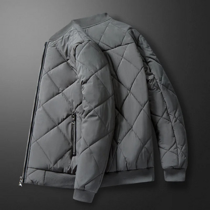 Steppjacke – Herrenjacke mit Fleecefutter für den Winter-HauteBerlin