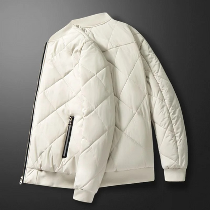 Steppjacke – Herrenjacke mit Fleecefutter für den Winter-HauteBerlin