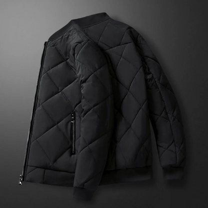 Steppjacke – Herrenjacke mit Fleecefutter für den Winter-HauteBerlin