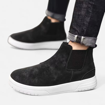Stiefeletten | Casual | Gummisohle | Schlupfstiefel | Herrenstiefel-HauteBerlin