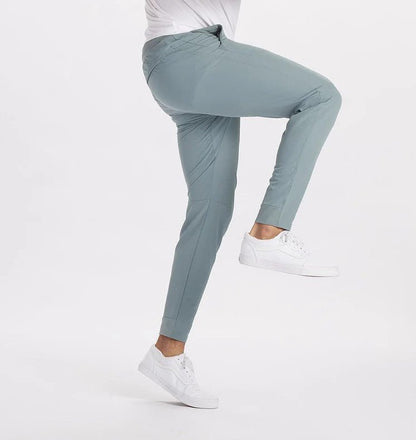 Stretch Broek - Heren Casual Elastische Taille Skinny Broek-HauteBerlin