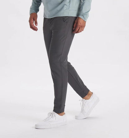Stretch Broek - Heren Casual Elastische Taille Skinny Broek-HauteBerlin