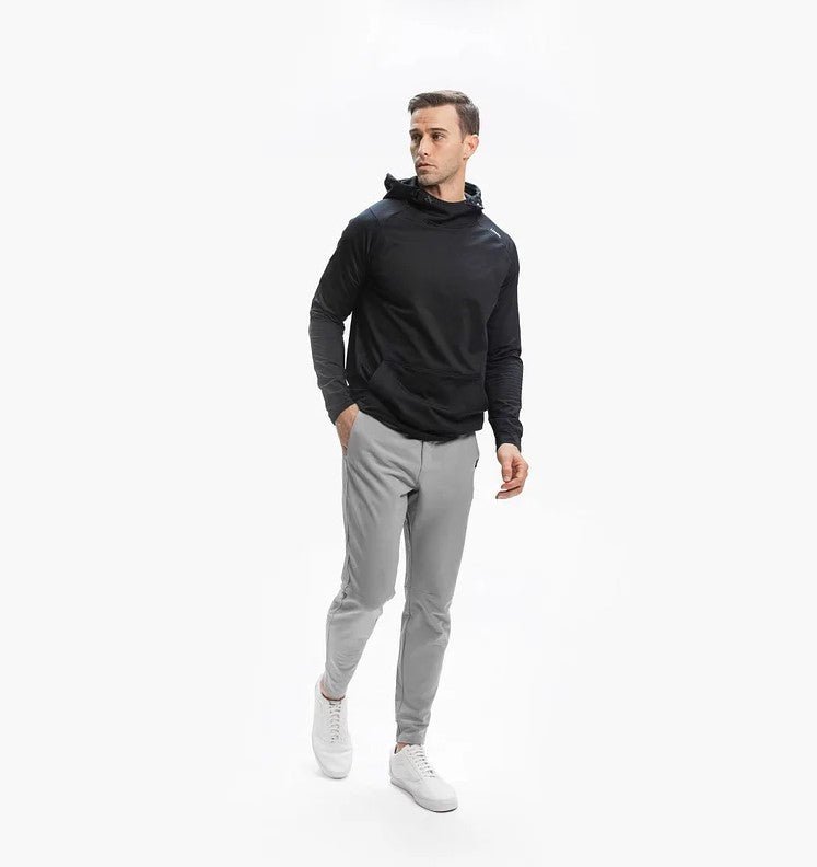 Stretch Broek - Heren Casual Elastische Taille Skinny Broek-HauteBerlin