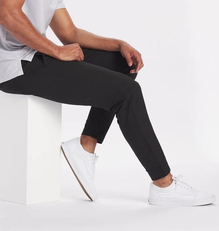 Stretch Broek - Heren Casual Elastische Taille Skinny Broek-HauteBerlin
