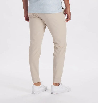 Stretch Broek - Heren Casual Elastische Taille Skinny Broek-HauteBerlin
