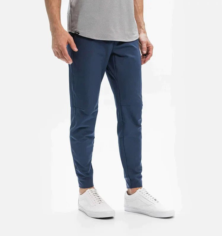 Stretch Broek - Heren Casual Elastische Taille Skinny Broek-HauteBerlin