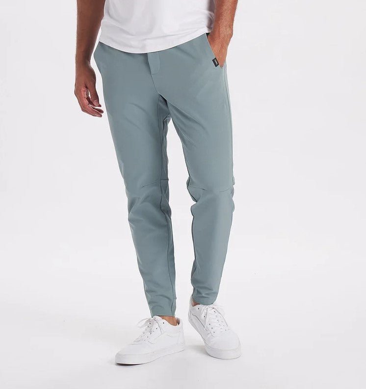 Stretch Broek - Heren Casual Elastische Taille Skinny Broek-HauteBerlin
