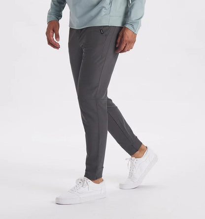 Stretch-Hose | Elastische Taille | Winddicht | Slim-Fit-Jogginghose | Herrenhose-HauteBerlin