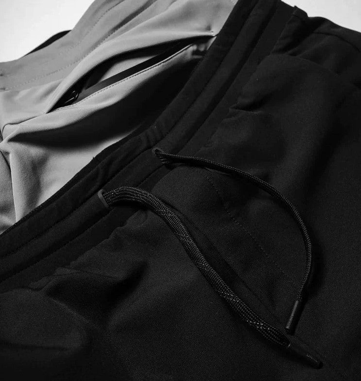 Stretch-Hose | Elastische Taille | Winddicht | Slim-Fit-Jogginghose | Herrenhose-HauteBerlin