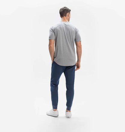 Stretch-Hose | Elastische Taille | Winddicht | Slim-Fit-Jogginghose | Herrenhose-HauteBerlin