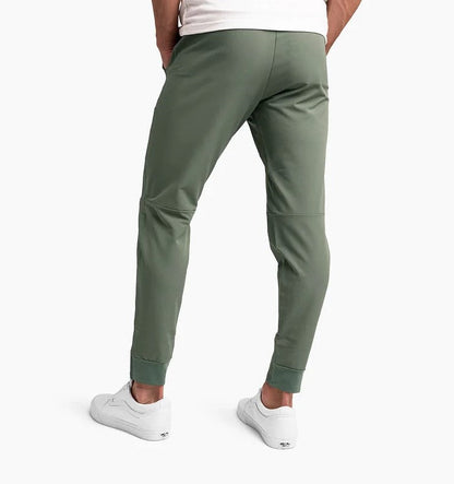 Stretch-Hose | Elastische Taille | Winddicht | Slim-Fit-Jogginghose | Herrenhose-HauteBerlin