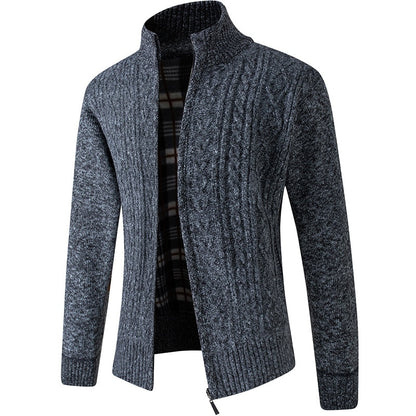 Strickjacke | Reißverschluss | Winter | Strickjacke | Herren-Strickjacke-HauteBerlin