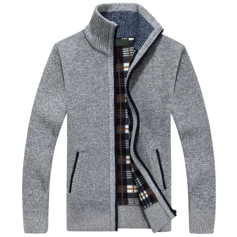 Strickjacke | Reißverschluss | Winter | Strickjacke | Herren-Strickjacke-HauteBerlin