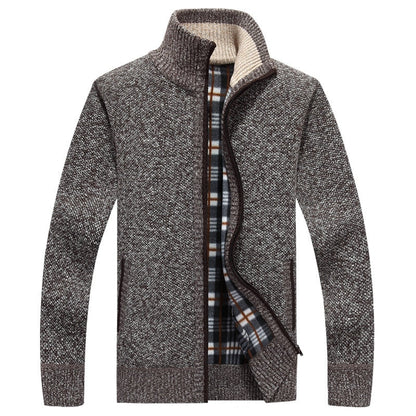 Strickjacke | Reißverschluss | Winter | Strickjacke | Herren-Strickjacke-HauteBerlin