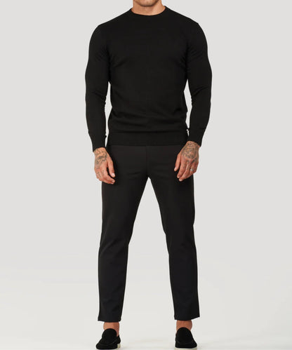 Strickpullover - Slim Fit - Feinstrick - Pullover - Herrenpullover-HauteBerlin