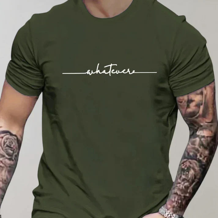 T-Shirt – Kurzärmeliges T-Shirt mit Rundhalsausschnitt für Männer-HauteBerlin