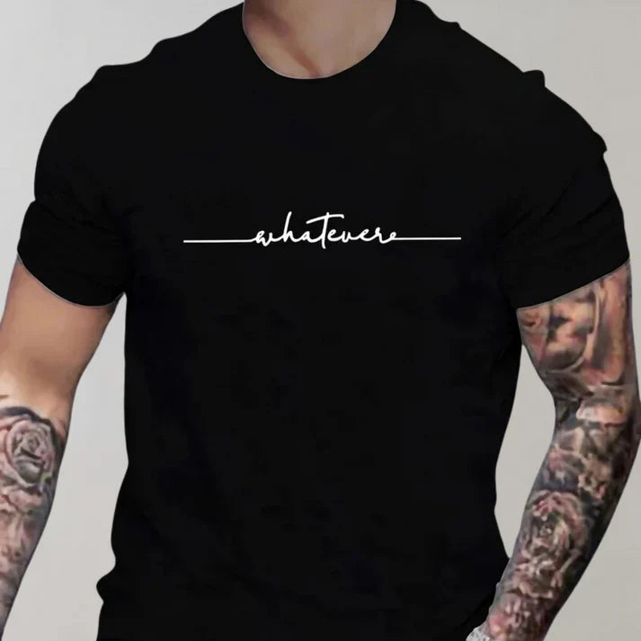 T-Shirt – Kurzärmeliges T-Shirt mit Rundhalsausschnitt für Männer-HauteBerlin