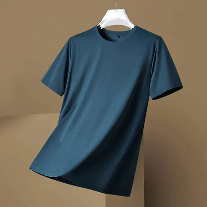 T-Shirt – atmungsaktives Kurzarm-T-Shirt mit Rundhalsausschnitt für Herren-HauteBerlin