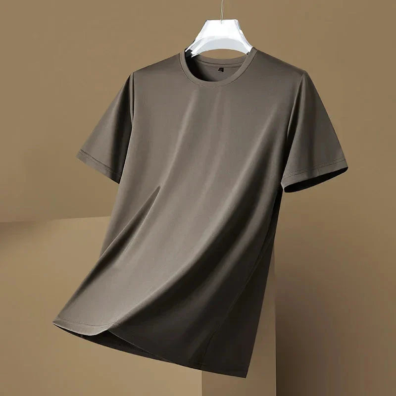 T-Shirt – atmungsaktives Kurzarm-T-Shirt mit Rundhalsausschnitt für Herren-HauteBerlin