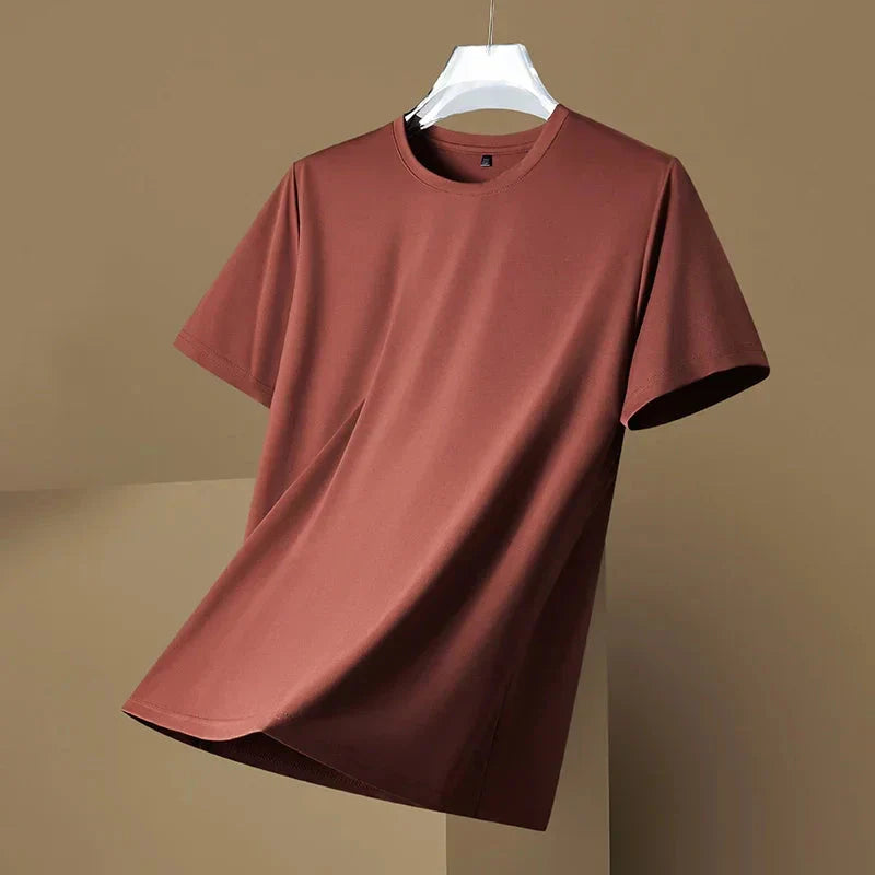 T-Shirt – atmungsaktives Kurzarm-T-Shirt mit Rundhalsausschnitt für Herren-HauteBerlin
