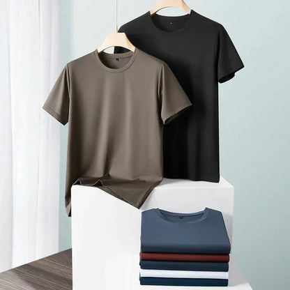 T-Shirt – atmungsaktives Kurzarm-T-Shirt mit Rundhalsausschnitt für Herren-HauteBerlin