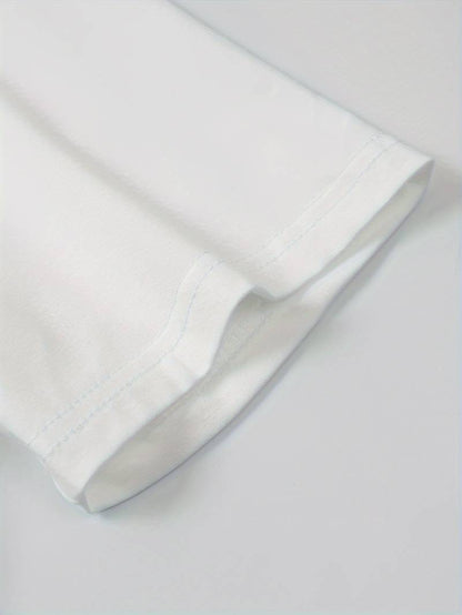 T-Shirt mit hohem Kragen | Kurzarm | Rollkragen | Herren-T-Shirt | Herrenbekleidung-HauteBerlin