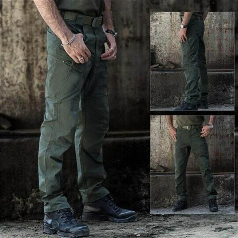 Taktische Hose - Wasserdicht - Gerades Bein - Wander-Trekking-Hose - Herren Cargo-Hose-HauteBerlin