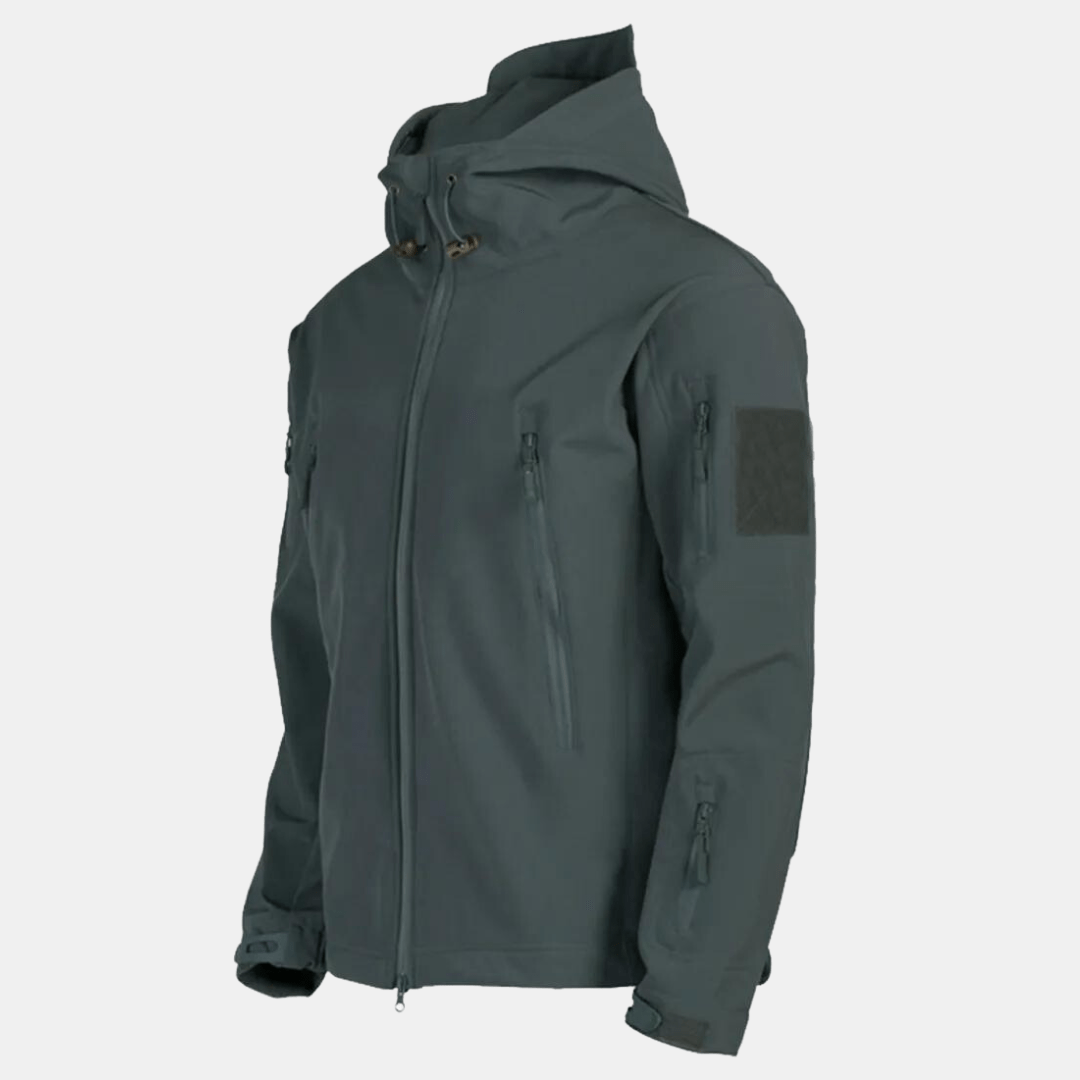 Taktische Jacke - Kapuze - Wasserdicht - Outdoorjacke - Windjacke für Männer-HauteBerlin