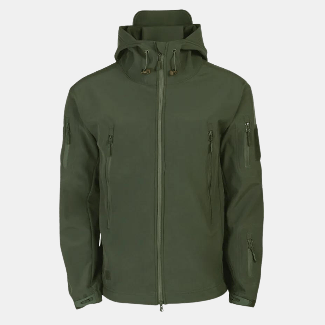 Taktische Jacke - Kapuze - Wasserdicht - Outdoorjacke - Windjacke für Männer-HauteBerlin