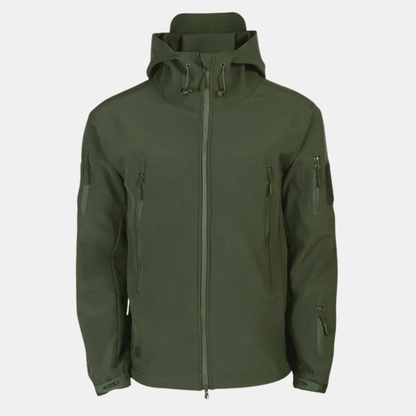 Taktische Jacke - Kapuze - Wasserdicht - Outdoorjacke - Windjacke für Männer-HauteBerlin