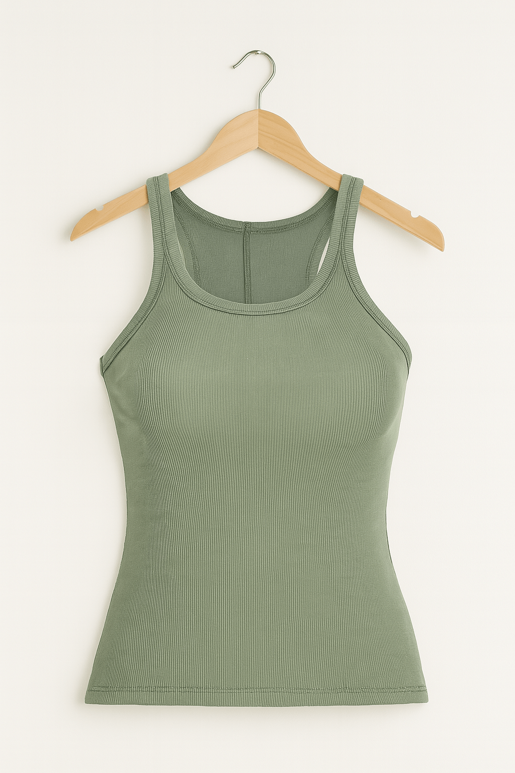 Tank-Top - Damen geripptes Slim Fit Top-HauteBerlin