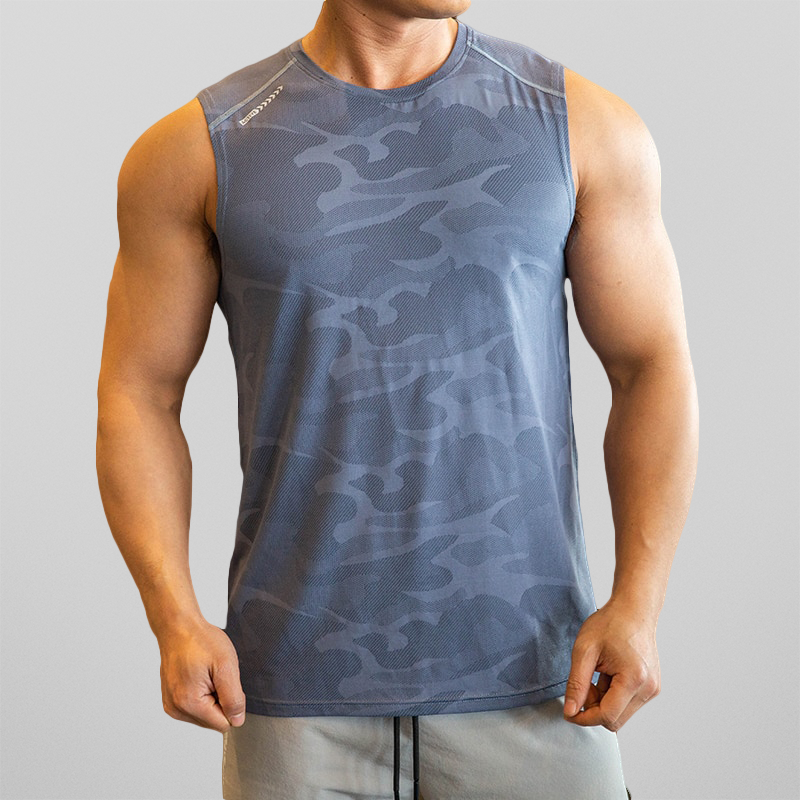 Tanktop | Ärmellos | Schnell trocknend | Trainingsshirt | Herren-Fitnessshirt-HauteBerlin