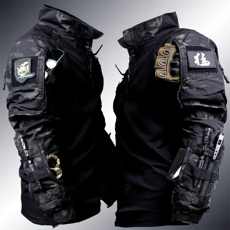 Tarnset – Outdoor – Cargohosen – Militärkleidung – Taktisches Set-HauteBerlin