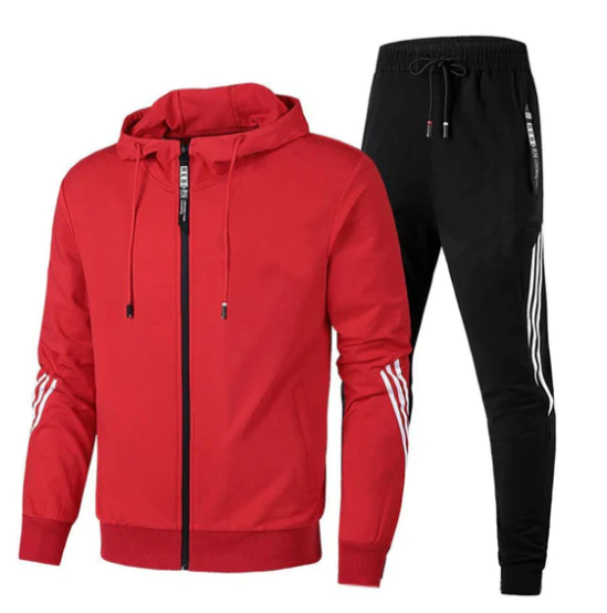 Trainingsanzug – Kapuzenjacke – Reißverschluss – Trainingsanzugjacke – Trainingsanzughose-HauteBerlin