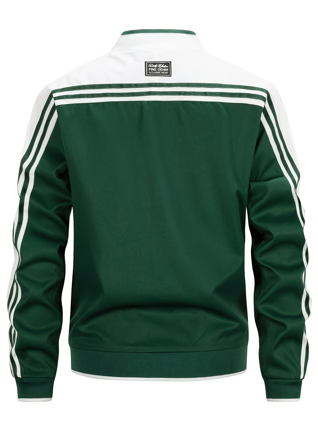 Trainingsjacke - Zip-Up - Gestreift - Sportjacke - Herrenbekleidung-HauteBerlin